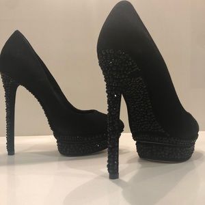 Black Brian Atwood Francoise Pump.